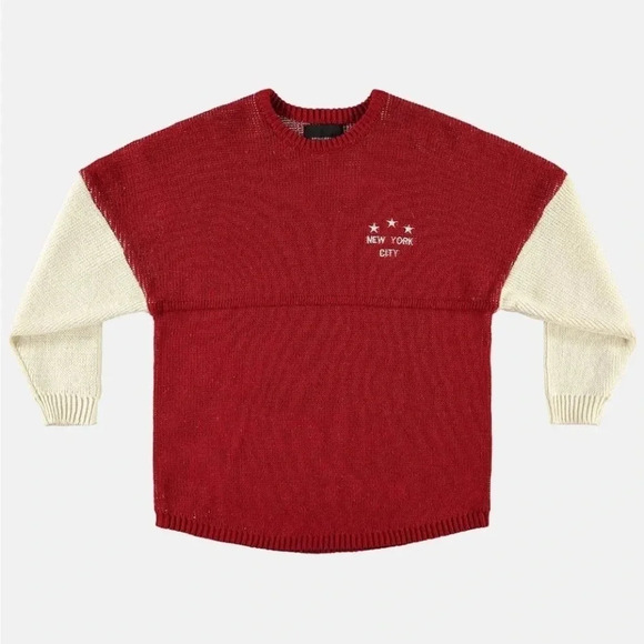 SPIRIT JERSEY NEW YORK STATE SWEATER/SHORT SET S - Picture 2 of 12